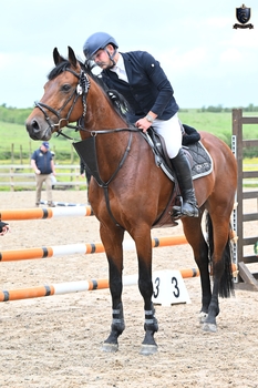 Kieran Thurkettle and LSS Mayweather Triumph in Ariat Senior British Novice Second Round at Muirmill 